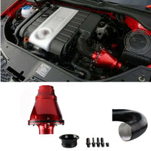 3inch/76mm Universal Air Power Intake Filter Car High Flow Cold Air Filter Set