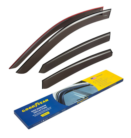 Goodyear Window Sun visors for Honda Civic 2016-2020 Sedan Tape-on 4 pcs