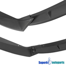 For 2019-2020 Toyota Corolla Black Front Bumper Lip Lower Spolier Splitter 3PCS