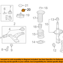 Scion TOYOTA OEM tC Engine Motor Transmission-Side Mount Bracket Nut 90178A0077
