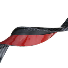 2x 150cm Car Carbon Fiber Look Fender Flare Flexible Mudguard Wheel Eyebrow Trim