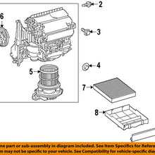 TOYOTA OEM 2018 Camry HVAC-Blower Assembly 8713006410