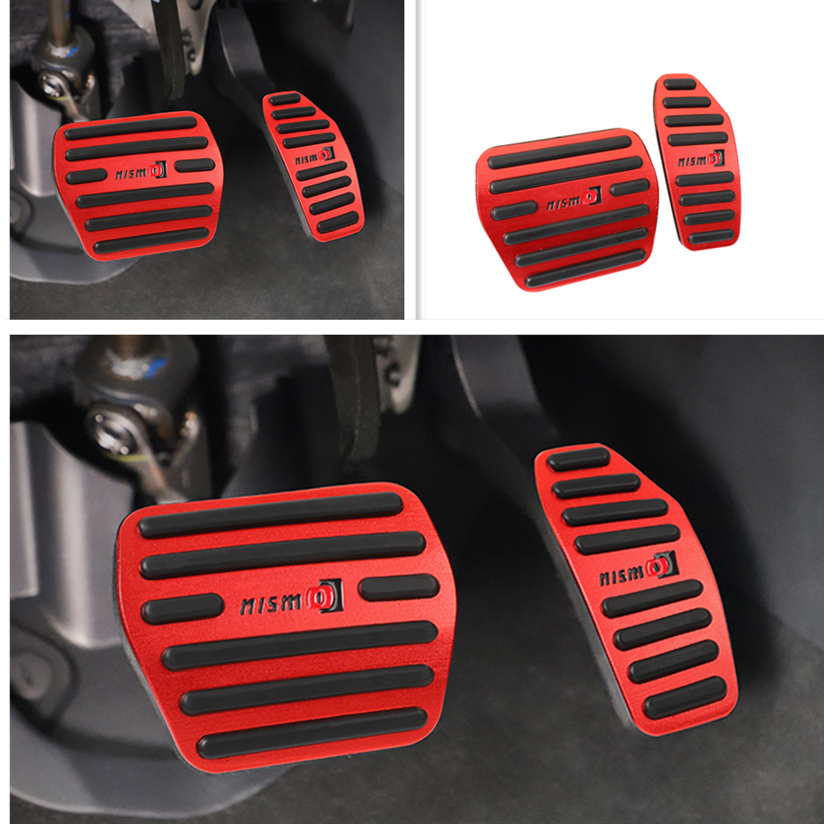 Foot Gas Brake Pedal Red Automatic Accessories For NISSAN ROGUE 2014-2020 AT