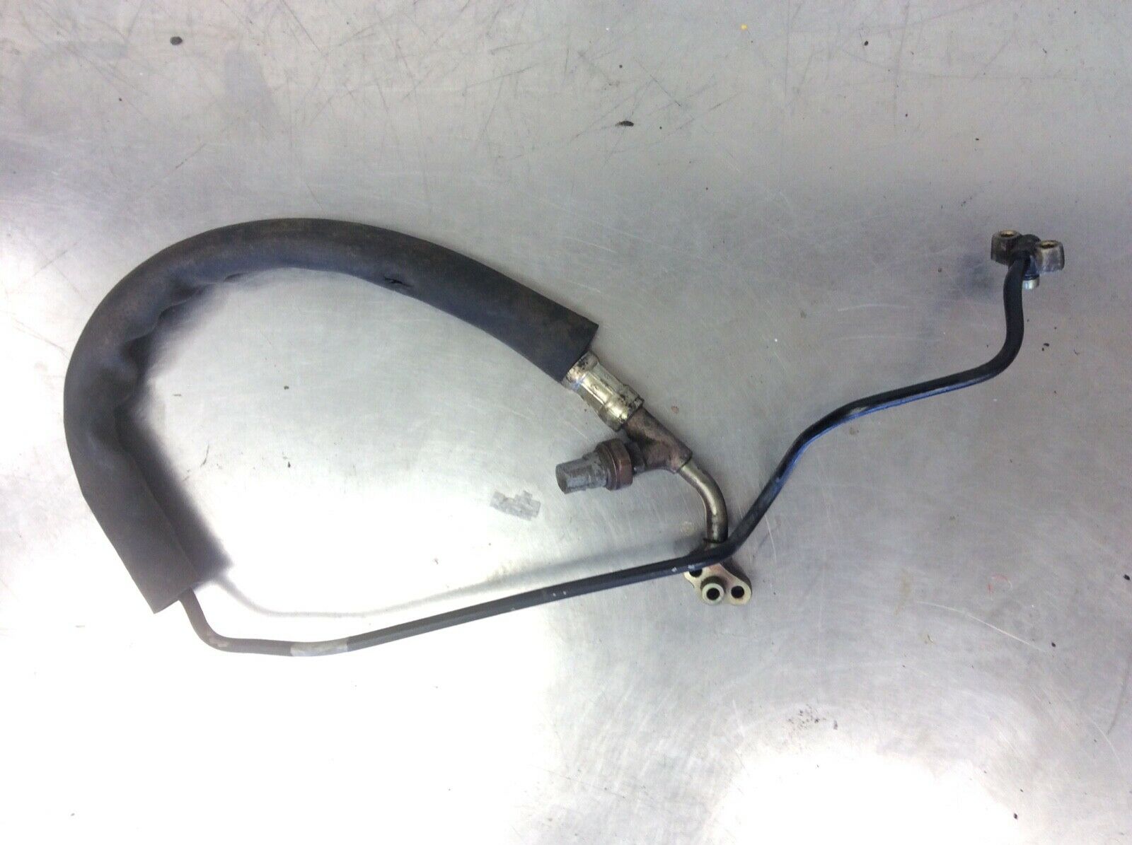 96-98 Acura TL 3.2 Power Steering High Pressure Feed Hose Pipe Line Pump Out OEM