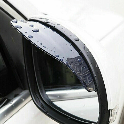 1Pair Car Rear View Side Mirror Sun Visor Rain Board Eyebrow Guard Accessories