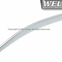 WELLvisors For Honda Civic 16-20 Insight 19-20 Sedan Side Window Visors Chrome