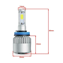 H11 H8 H9 LED Headlight Kit Low Beam Bulbs Super Bright 6000K 60Days Free Return