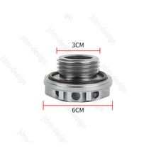 TRD Racing Gunmetal Engine Oil Filler Cap Oil Tank Cover Aluminium For TOYOTA