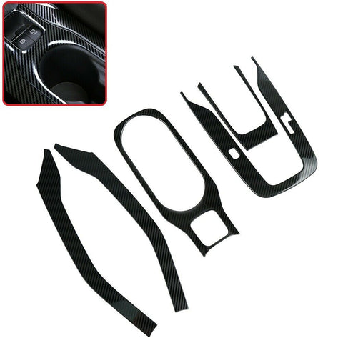 5X For Toyota Corolla 2019 2020 Car Inner Gear panel Water Cup Holder Cover Trim