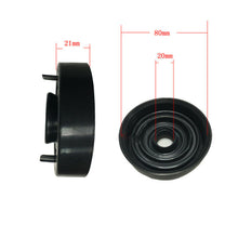 2 Pcs 80mm Soft Rubber Headlight Waterproof Dustproof Cap For Auto Car LED light