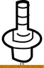 TOYOTA OEM-Headlamp Assembly Bolt 90109A0061