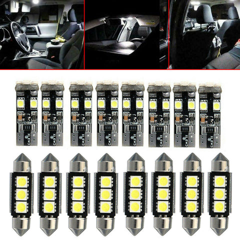 22x For Ford F-150 LED INTERIOR UPGRADE KIT XENON WHITE LIGHT 6000K 12V