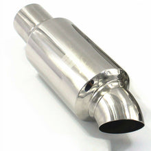 Chrome Stainless Steel Car Exhaust Sound Tuning Muffler Pipe 2'' to 2'' USA Ship
