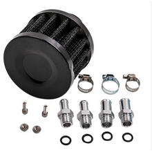 1pcs Car Aluminum Oil Catch Can Reservoir Tank / Oil Tank With Filter Universal