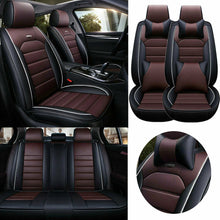 Universal PU Leather Car Seat Covers Auto Protector Set Cushion Comfort Interior