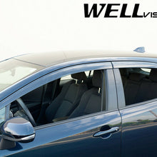 Wellvisors Rain Guards Deflectors For 2019-Up Toyota Corolla Hatchback Visors