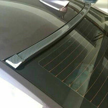 Universal Carbon Fiber Spoiler Wing Rear Sunroof Window Tail Lip Trim Sticker