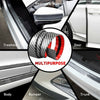 Car Carbon Fiber Blue Edge Guard Strip Door Sill Protector Accessories 3CMx2M