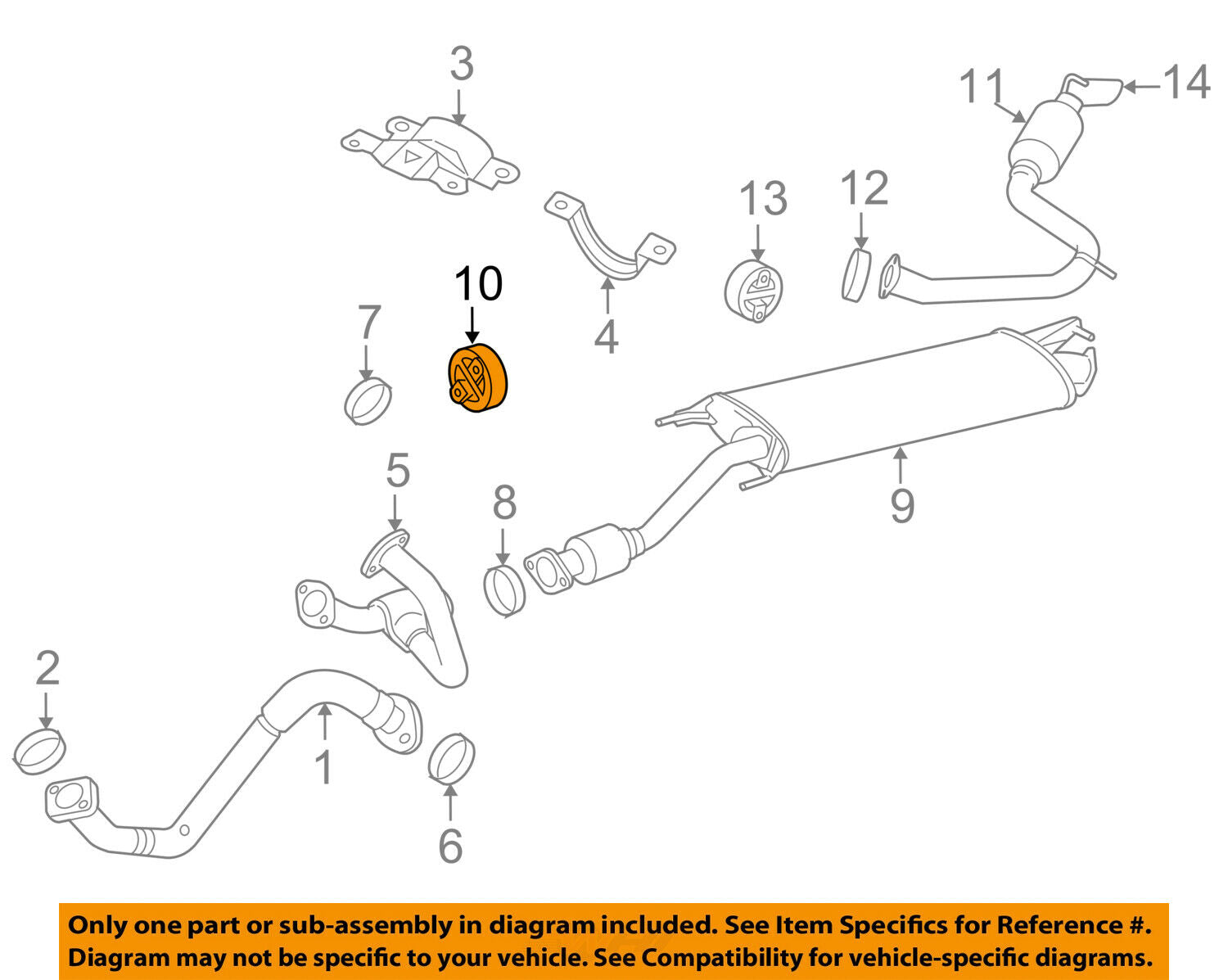 TOYOTA OEM Exhaust-Muffler & Pipe Hanger 175650P041