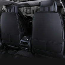 Car Seat Cover Top Leather Cushion All Weather Protector Front&Rear Waterproof