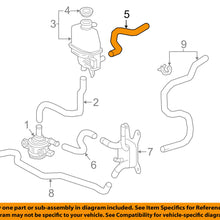 G922C-47010 Toyota Hose, inverter cooling outlet, no.1 G922C47010, New Genuine O