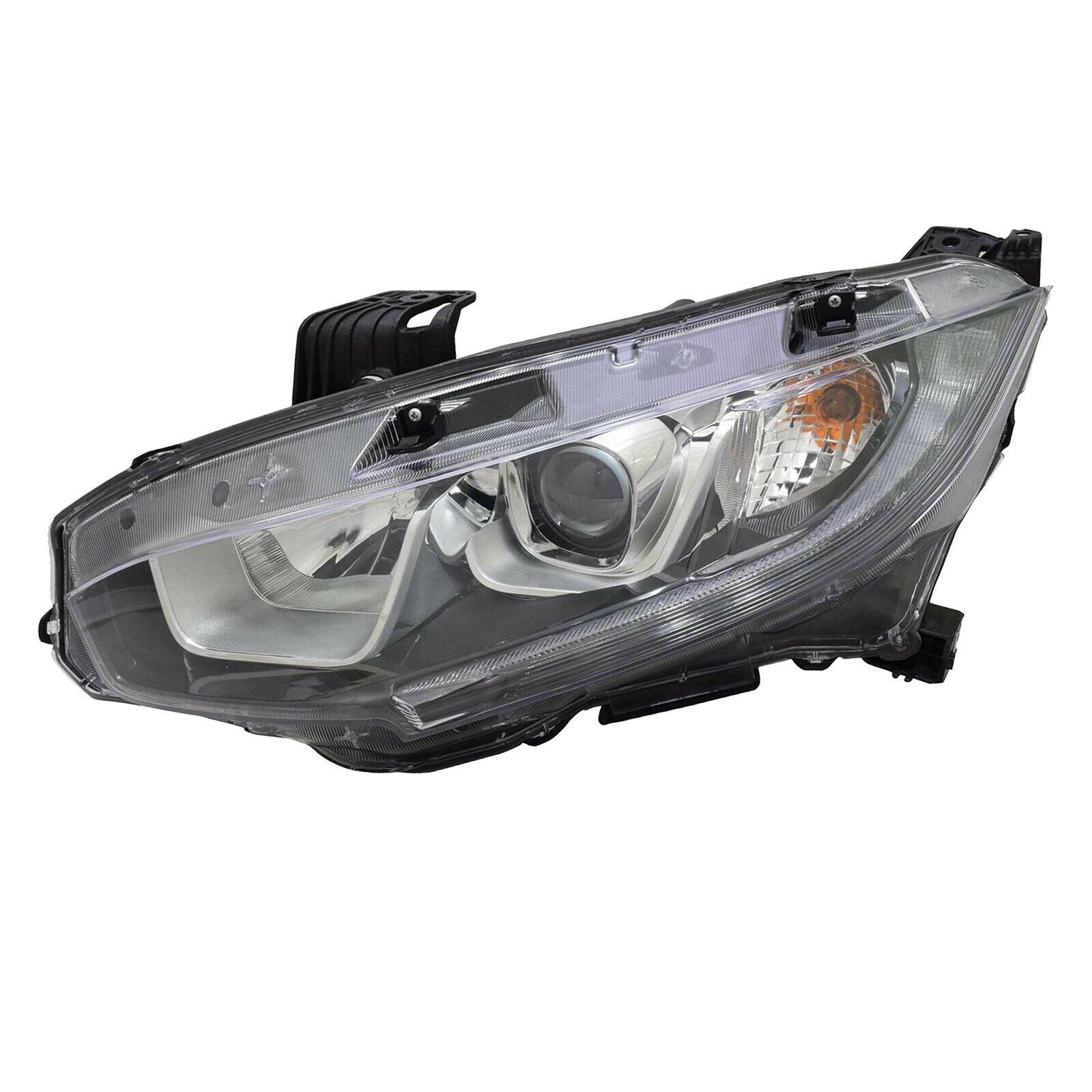 Headlight Halogen Left Driver High Quality CAPA For 2016-2020 Honda Civic Sedan