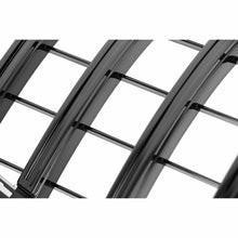 For 2014-2016 Mercedes W212 E200 E350 Black GT R Front Bumper Hood Grille Grill