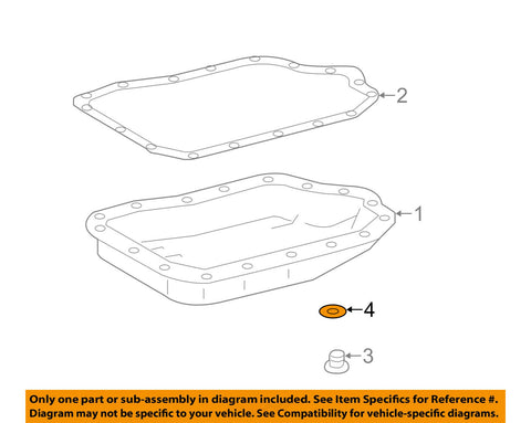TOYOTA OEM Transaxle Parts-Drain Plug Gasket 9043012008