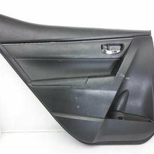 17 18 19 Toyota Corolla Rear Left Interior Door Panel 67640-02Q92-C3 *Scuffs BLK