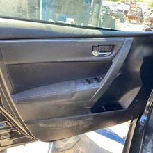 17-19 TOYOTA COROLLA DRIVER FRONT DOOR TRIM PANEL BLACK TRIM FB21 SIERRA AUTO