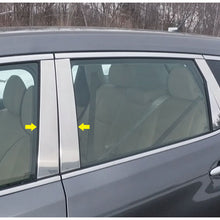 QAA PP14536 For Nissan Rouge 2014-20 Stainless Steel Chrome Pillar Post Set 6Pc