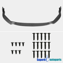 For 2019-2020 Toyota Corolla Black Front Bumper Lip Lower Spolier Splitter 3PCS