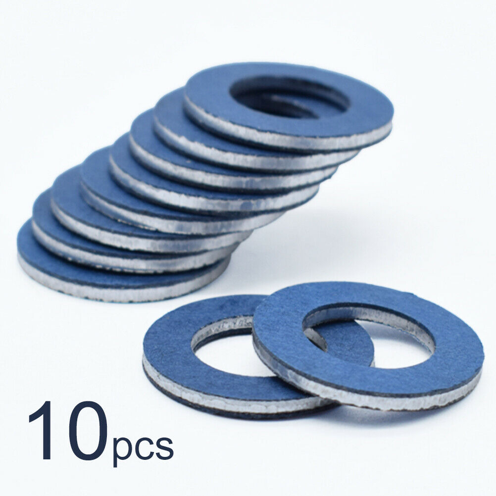 10PCS For Toyota Lexus Scion Oil Drain Plug Washer Gaskets Car OE#90430-12031