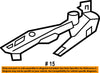 HONDA OEM 16-17 Civic Hood-Hinge Right 60120TBAA00ZZ
