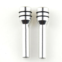 2Pcs Silver Car Truck Interior Door Locking Lock Knob Pull Pins Aluminum Alloy