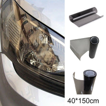 Gloss Lights Black Smoke Vinyl Film Tint 40*150cm Headlight Taillight Wrap Cover