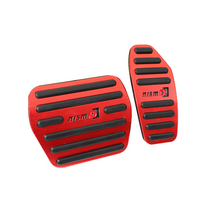 Foot Gas Brake Pedal Red Automatic Accessories For NISSAN ROGUE 2014-2020 AT