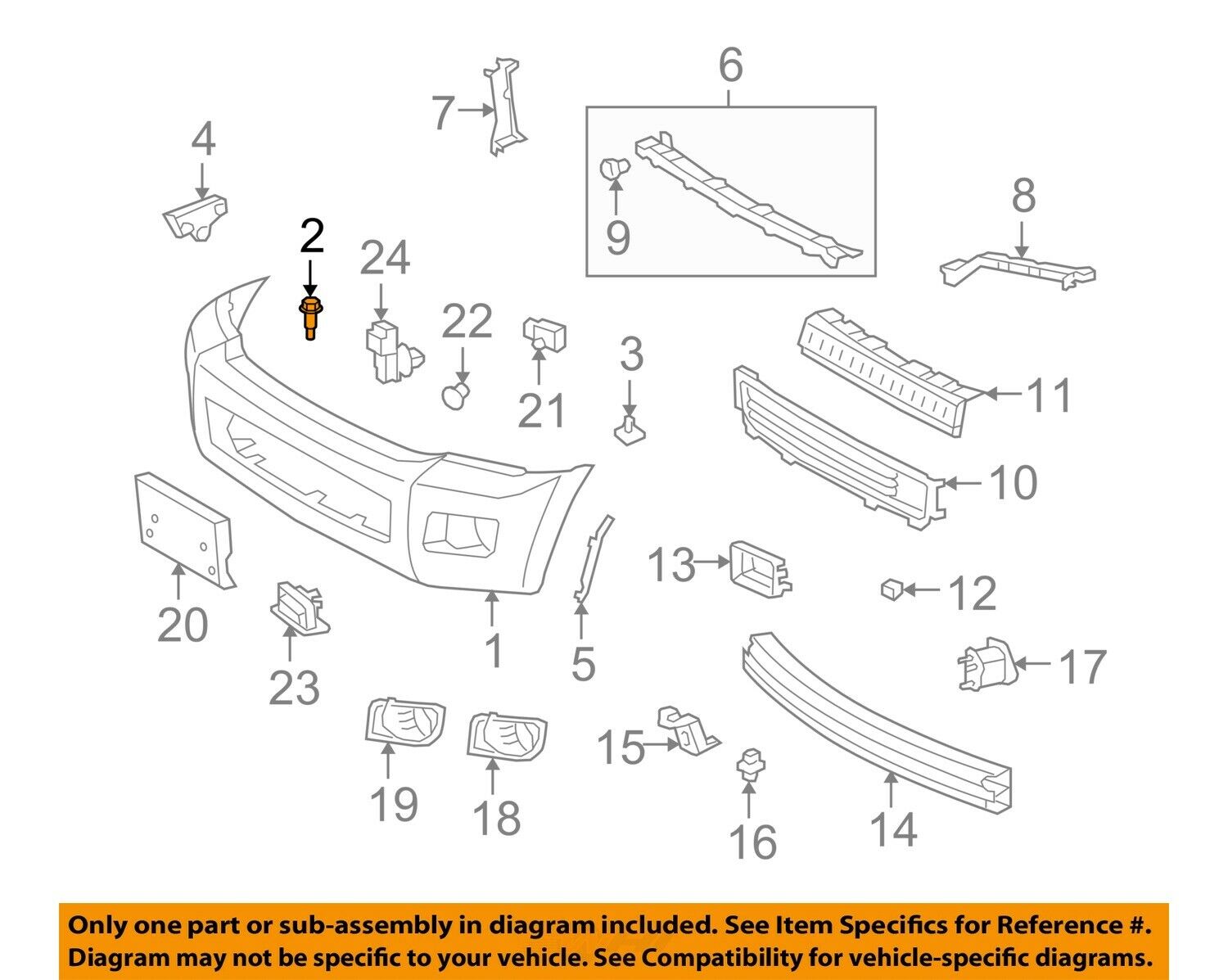 TOYOTA OEM Rear Bumper-Bumper Cover Clip 5216102020