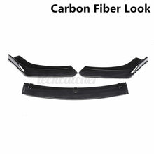 Front Bumper Lip Spoiler Lower Splitters Trim For Honda Civic Sedan 4DR 2016-18