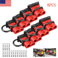 8pcs Battery Quick Connect Disconnect Plug 50A 8AWG Winch Trailer Boat Connector