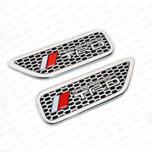 Set Wing Style TRD Fender Badge Emblem Logo Side Marker For Toyota Scion Sport