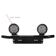 1x Black Offroad SUV Car Front Bumper Light Bar Mount Bracket Holder Accessories
