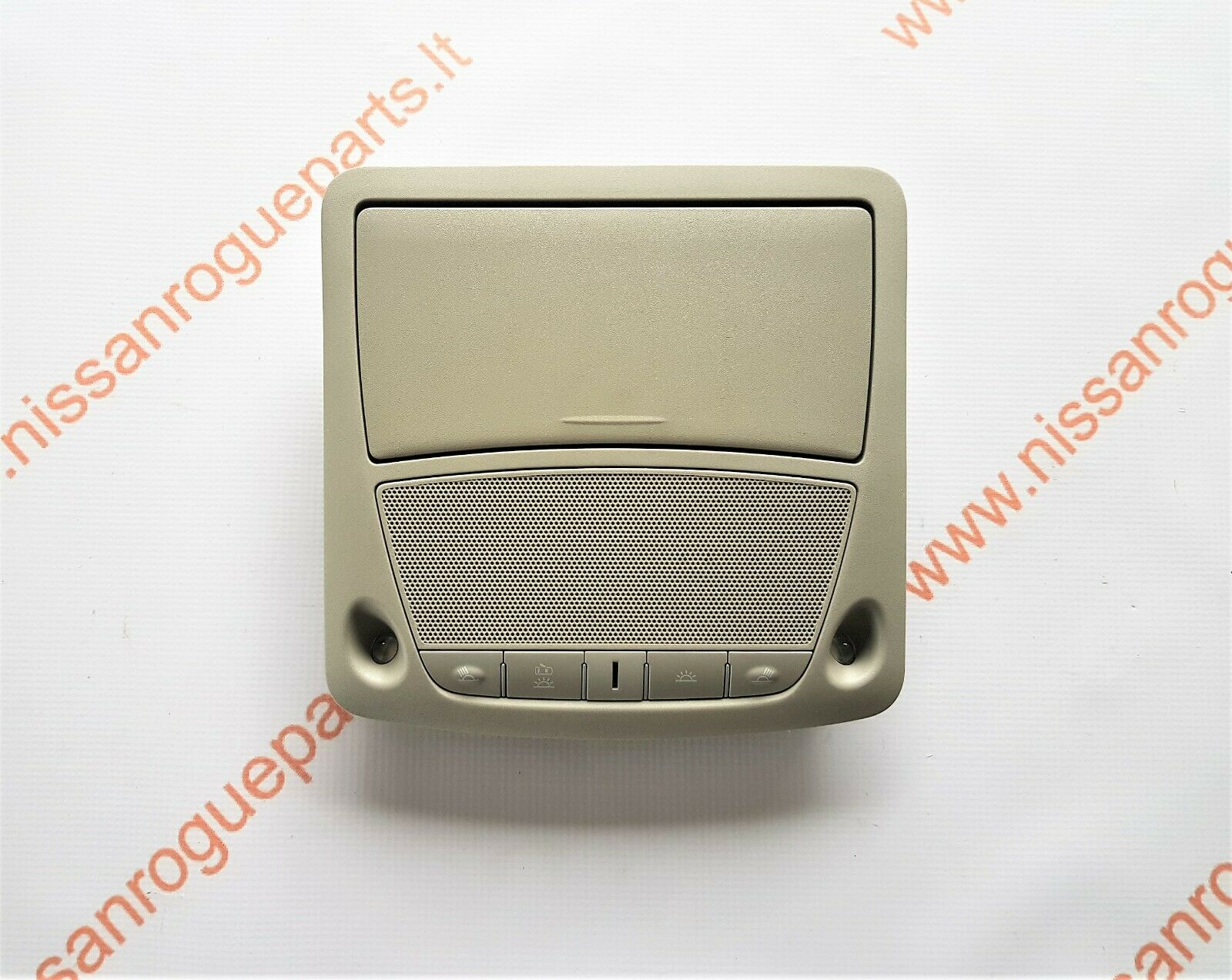 2014 - 2020 Nissan Rogue Leaf Roof Overhead Dome Light Console Gray 26430-4GC1A
