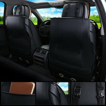 PU Leather Car SUV Seat Cover Pillows Protector Breathable Cushion Set Universal