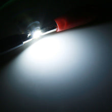 10pcs T5 B8.5D White Car Gauge LED Dashboard Instrument Cluster Gauge Light Bulb