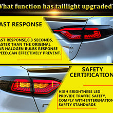 For Toyota US Corolla Taillights Assembly 2020-2021 Dark LED Rear Lamps