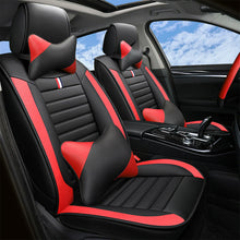 PU Leather Car Seat Cover 5-Sits For Honda Civic Accord HR-V Toyota Corolla RAV4