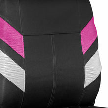 Car Seat Covers Neoprene Waterproof for Auto Car SUV Van Full Set Pink