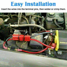 8pcs Battery Quick Connect Disconnect Plug 50A 8AWG Winch Trailer Boat Connector