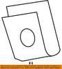 TOYOTA OEM 96-18 RAV4 Rear Bumper-Side Seal Nut 9018305040